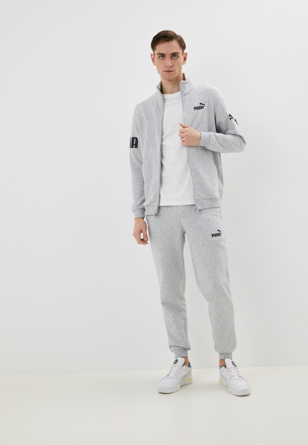 PUMA Костюм спортивный - PUMA POWER Sweat Suit TR cl Light Gray H - фото 1