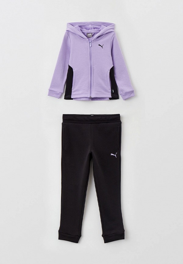 PUMA Костюм спортивный - Hooded Sweat Suit TR cl G PUMA Black-Viv - фото 1