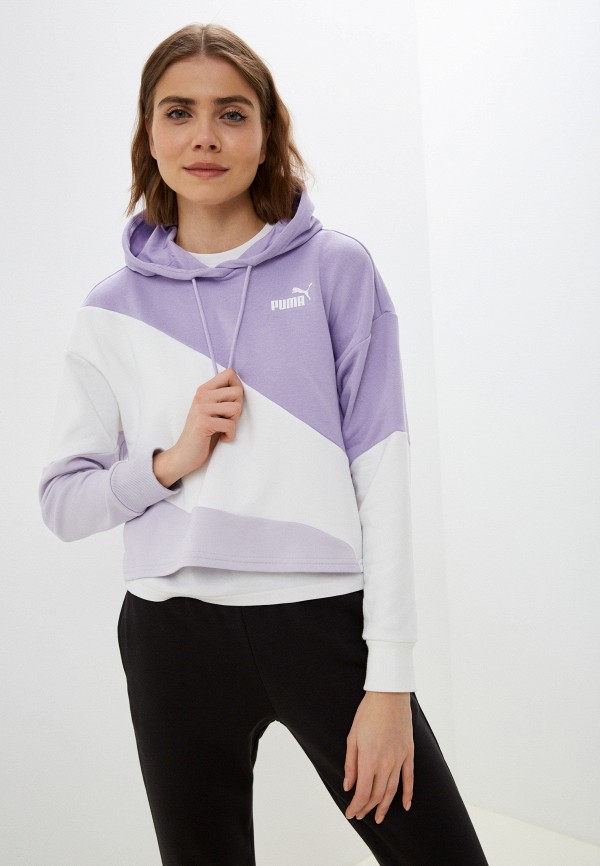 PUMA Худи - PUMA POWER Cat Hoodie TR Vivid Violet - фото 1