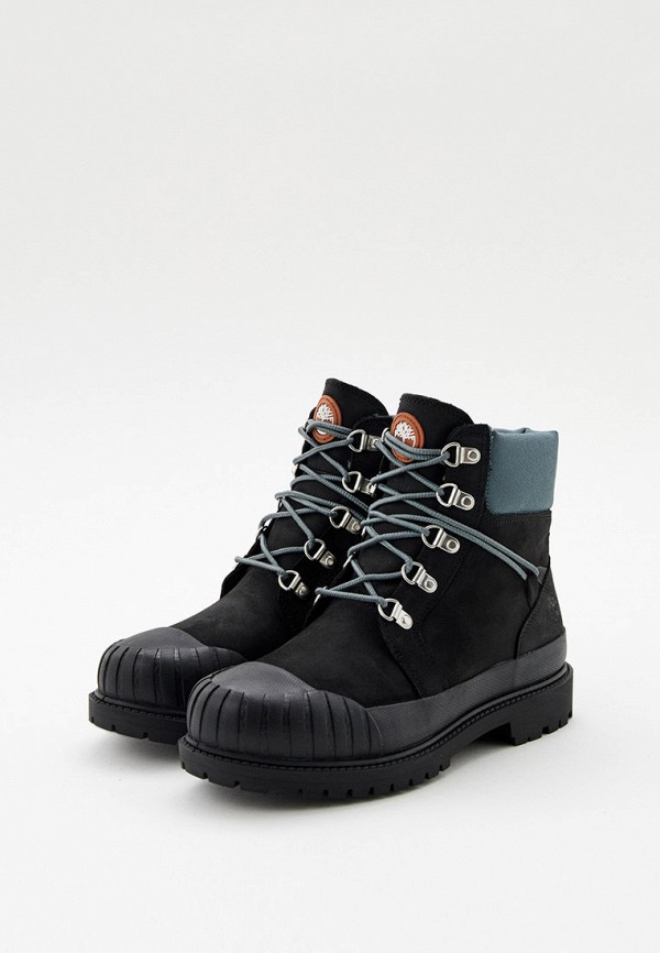 Тимберленды Timberland 6 INCH HERITAGE RUBBER TOE, цвет: черный ...