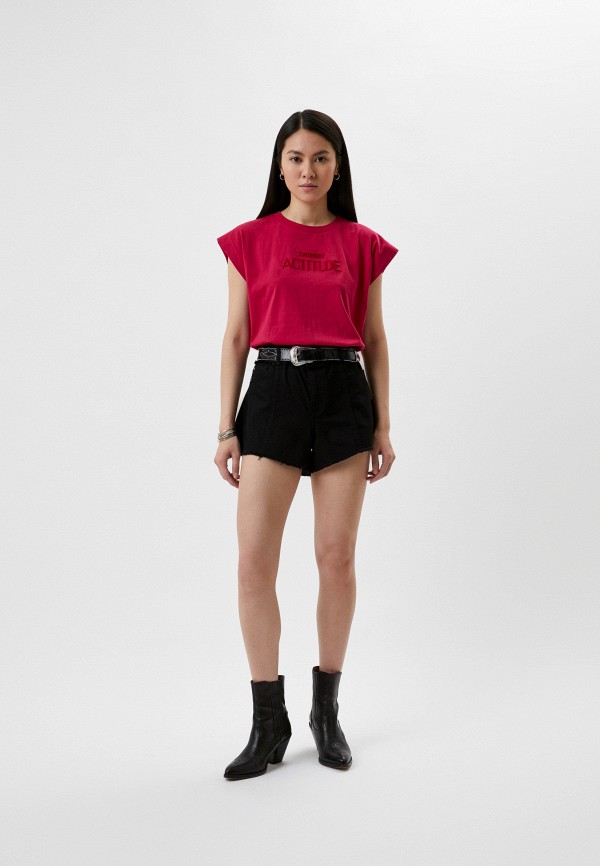 Шорты кожаные Twinset Milano