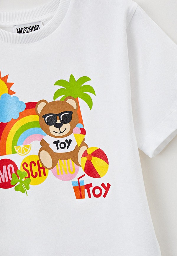 Moschino Kid Футболка и леггинсы - фото 4