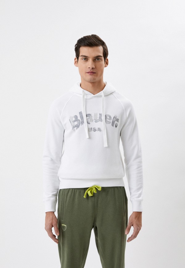 Худи Blauer USA, цвет: белый, RTLACI429401 — купить в интернет-магазине ...
