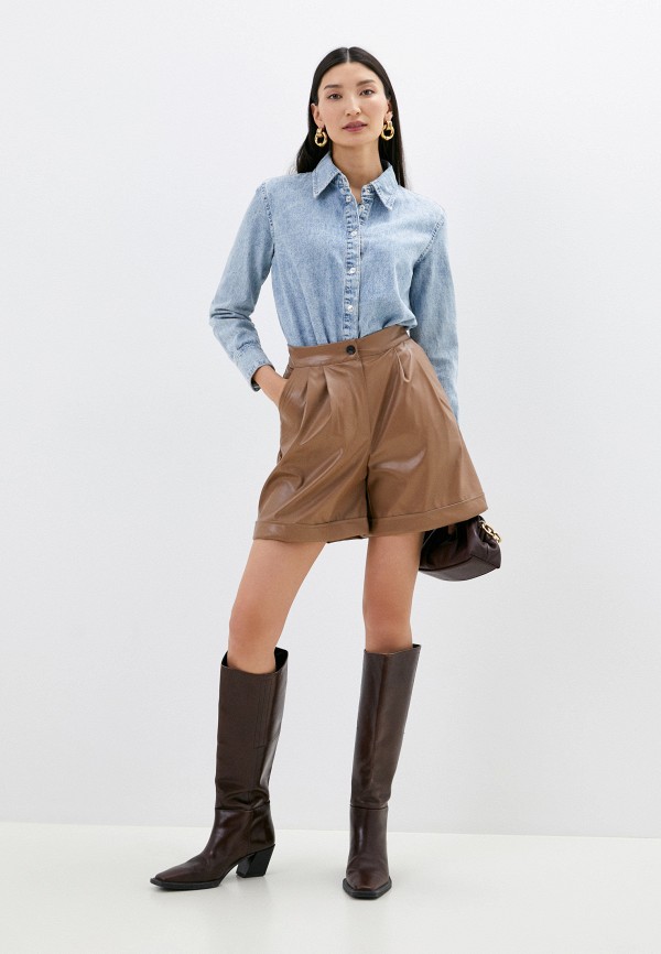 Bad Queen Шорты кожаные - фото 2