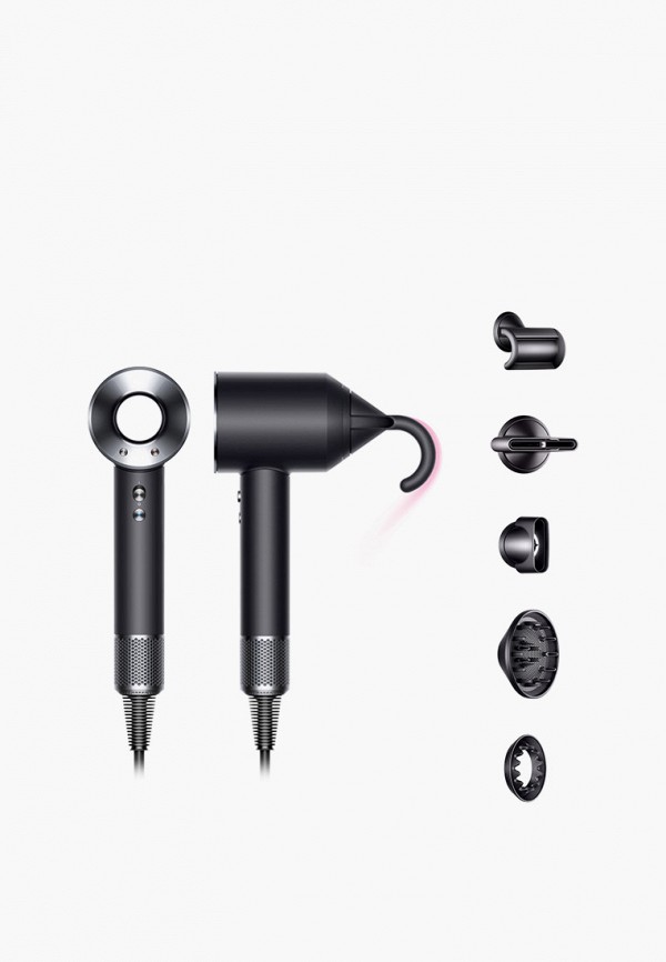 Фен Dyson с минимальным уровнем шума и вилкой UK, цвет: черный ...