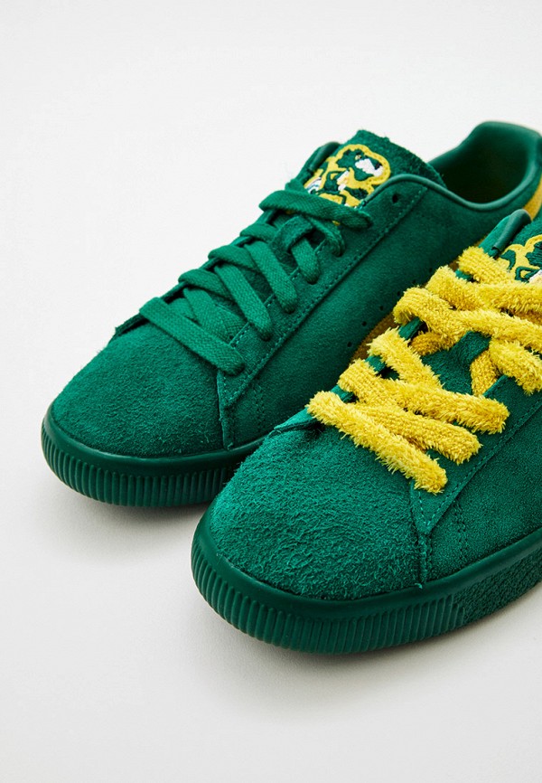 PUMA Кеды - Clyde Super PUMA Evergreen-Sun Ray Yello - фото 2