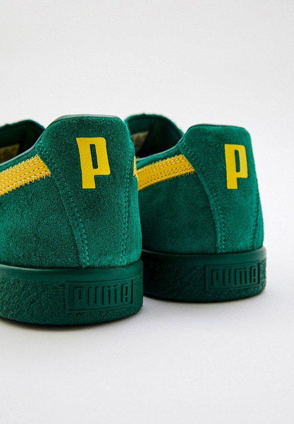 PUMA Кеды - Clyde Super PUMA Evergreen-Sun Ray Yello - фото 4