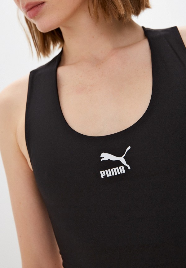 PUMA Топ спортивный - T7 Crop Top PUMA Black - фото 4
