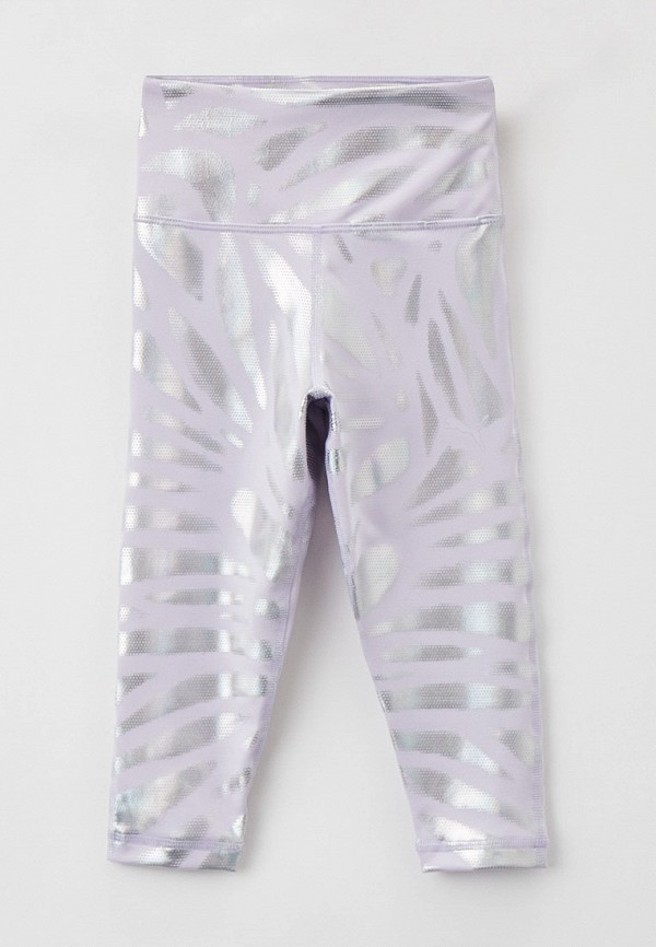 PUMA Леггинсы - NOVA SHINE AOP Leggings G Spring Lavende - фото 1