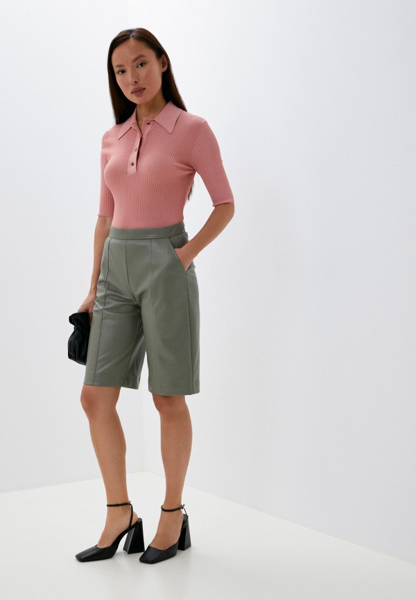 Marsena Шорты кожаные - фото 2