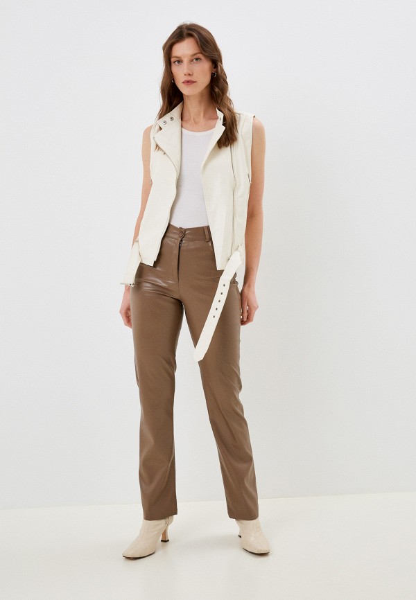 Elsi Жилет кожаный - фото 2