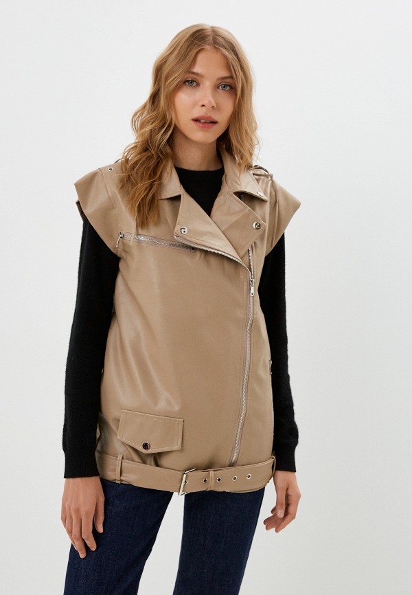Elsi Жилет кожаный - фото 1