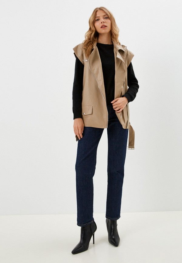 Elsi Жилет кожаный - фото 2