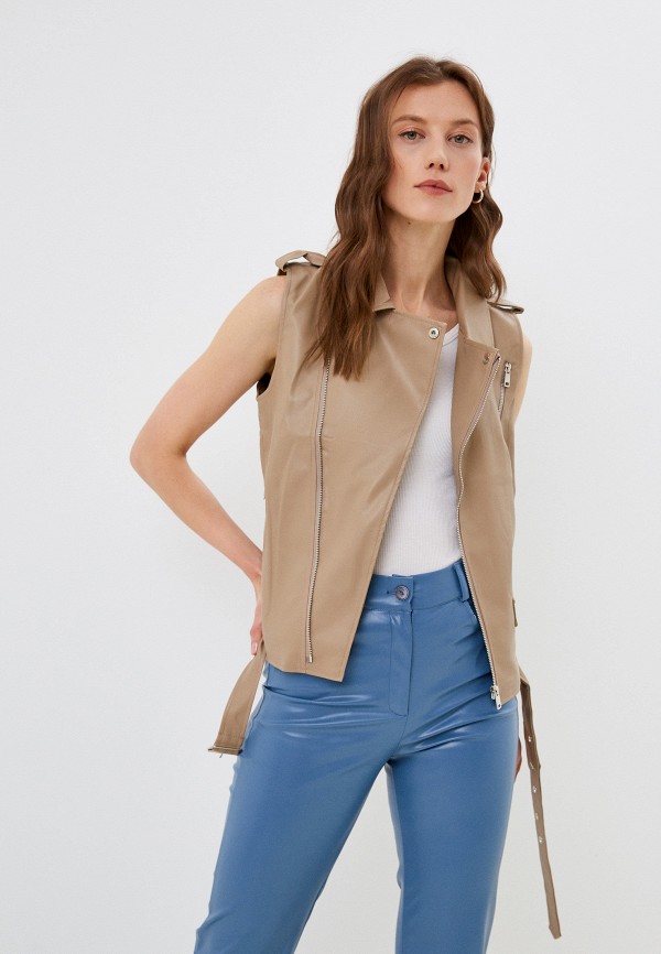 Elsi Жилет кожаный - фото 1