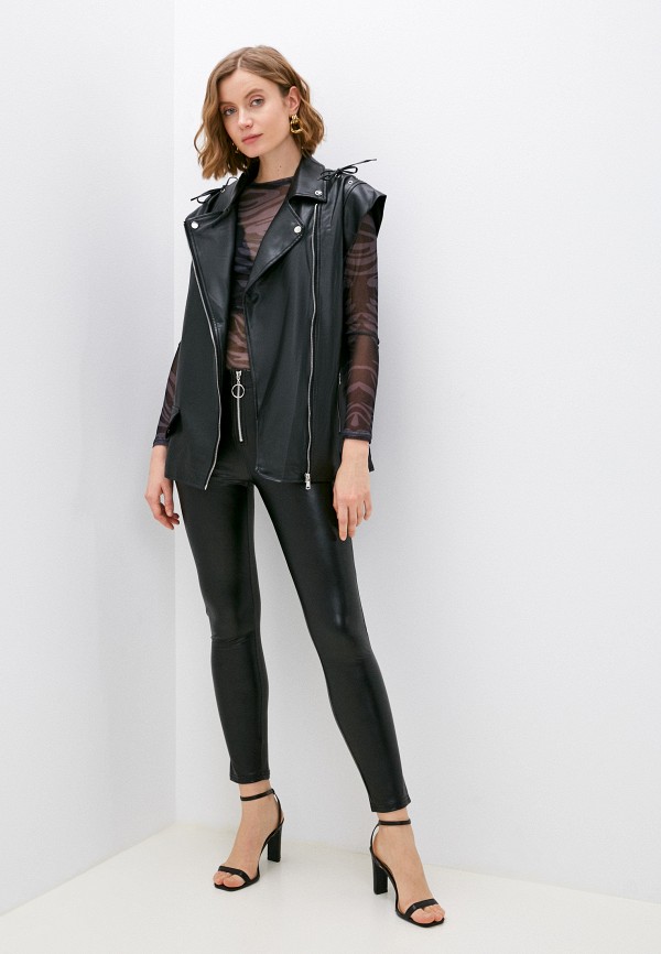 Elsi Жилет кожаный - фото 2