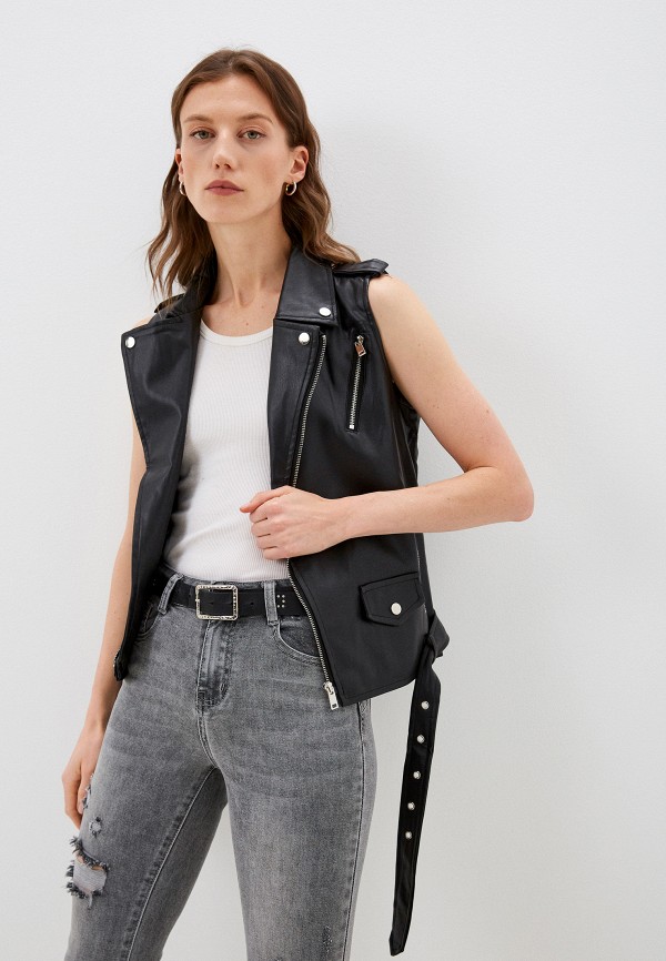 Elsi Жилет кожаный - фото 1