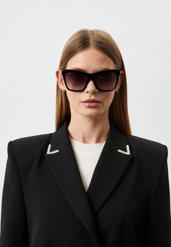 Очки солнцезащитные Max Mara MM 0008 01B, цвет: черный, RTLACI972101 ...
