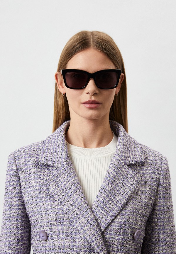 Очки солнцезащитные Max Mara MM 0010 01A, цвет: черный, RTLACI972301 ...