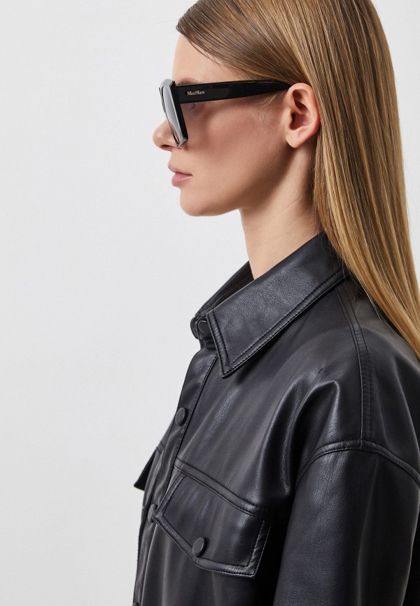 Очки солнцезащитные Max Mara MM 0024 01B, цвет: черный, RTLACI973001 ...