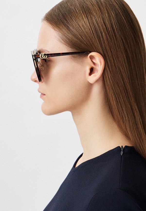 Gucci Очки солнцезащитные - GG1181SK 003 - фото 6