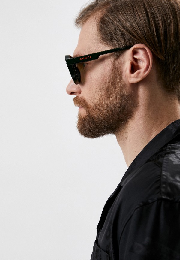 Gucci Очки солнцезащитные и цепочка - GG1239S 003 - фото 6