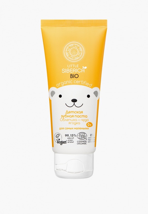 Natura Siberica Зубная паста - Little Siberica 0+ "Облепиха-чудо ягодка", 60 г - фото 1