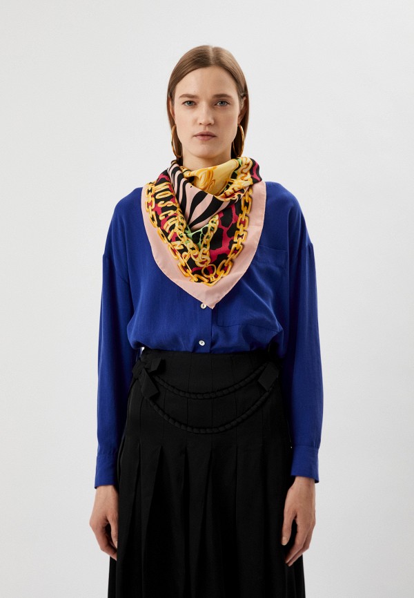 Платок Moschino, цвет: розовый, RTLACJ307201 — купить в интернет ...