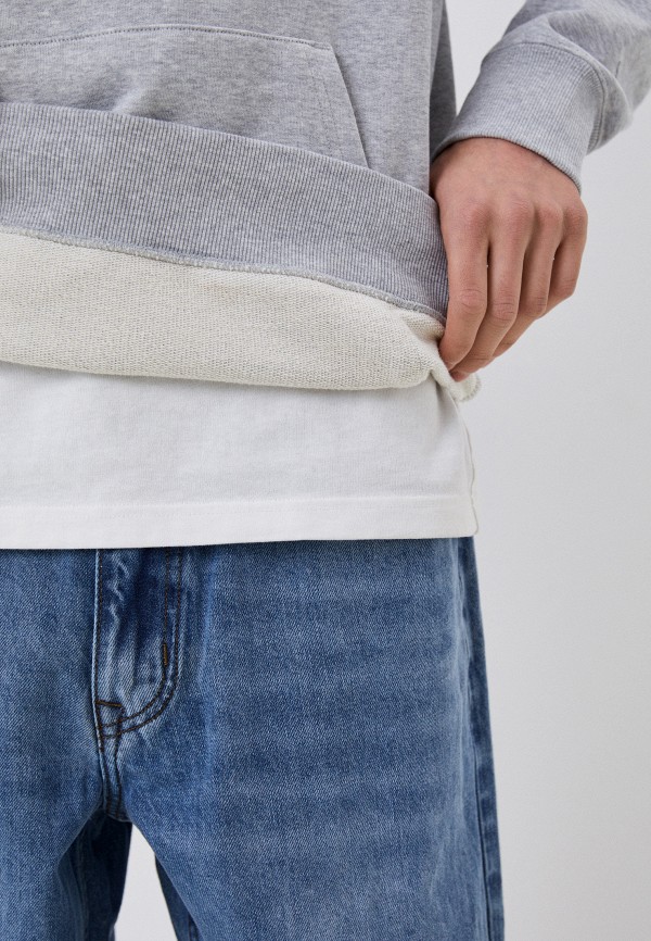 PUMA Худи - Classics Relaxed Hoodie TR Light Gray He - фото 5