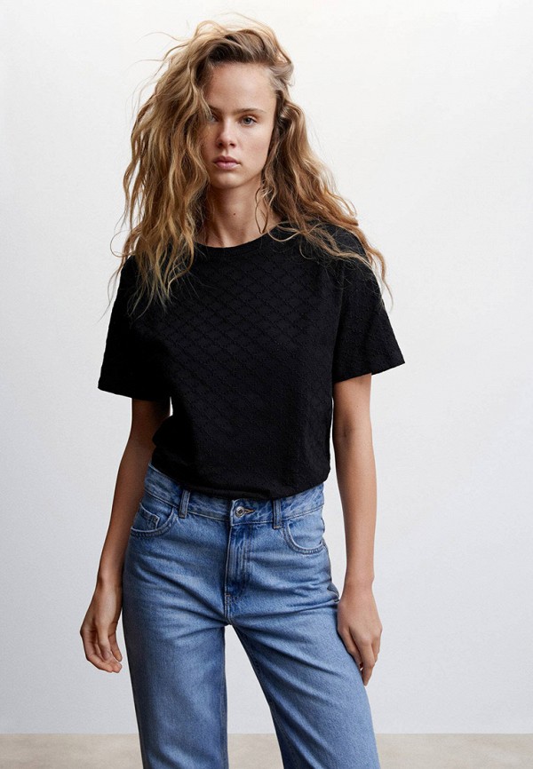 Mango Футболка - LOTUS - фото 1