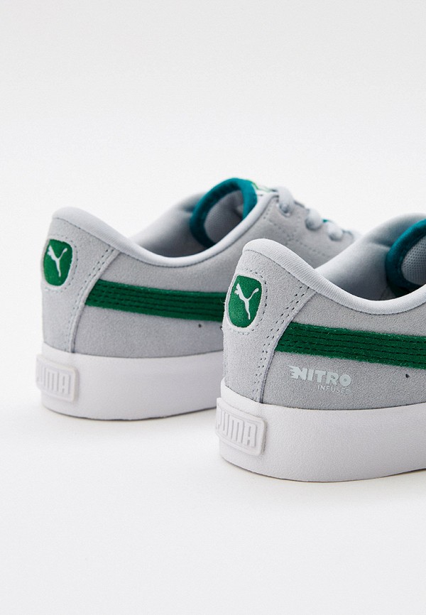 PUMA Кеды - Suede Skate Nitro Platinum Gray-Vine-PUM - фото 4