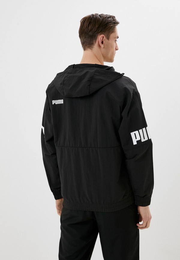 PUMA Ветровка - PUMA POWER Hooded 1/2 Zip Windbreaker PU - фото 3