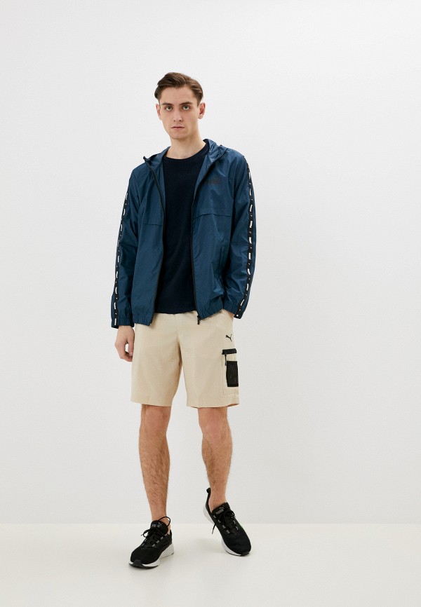 PUMA Ветровка - ESS+ TAPE Windbreaker Dark Night - фото 2