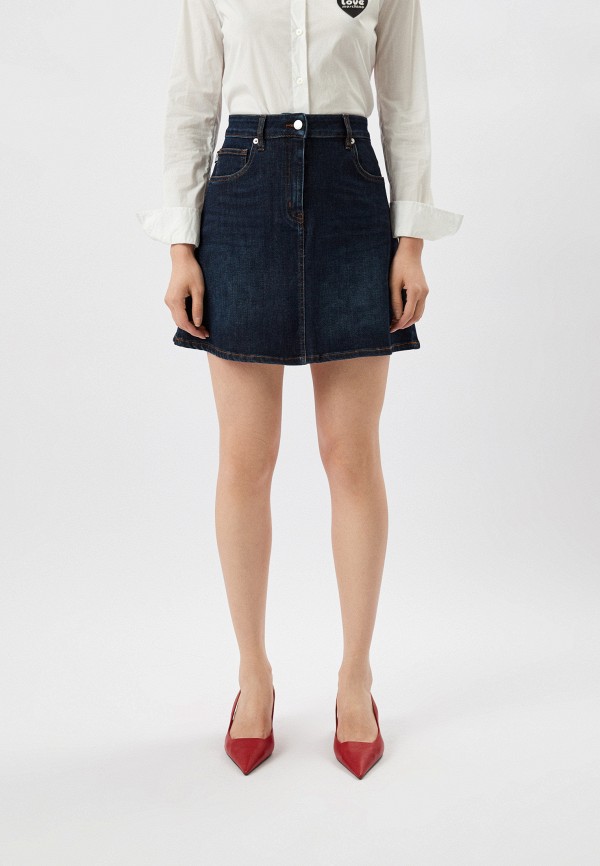 Love Moschino Юбка джинсовая - фото 1