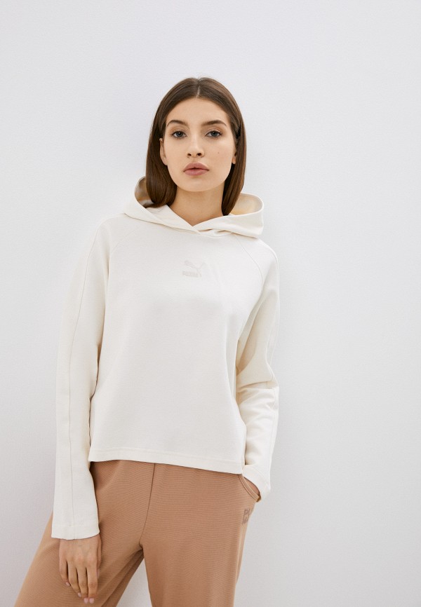 PUMA Худи - T7 Hoodie DK Pristine - фото 1