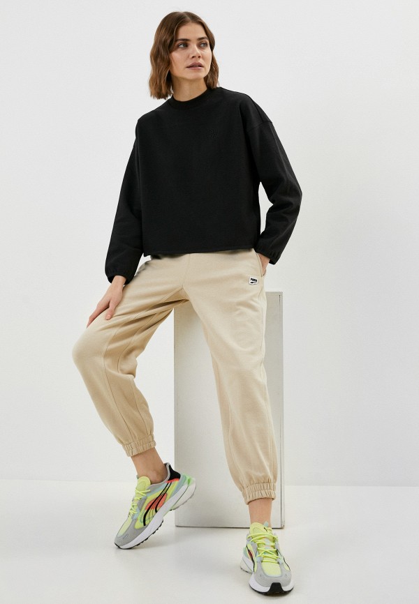 PUMA Свитшот - INFUSE Mock Neck Crew DK PUMA Black - фото 2