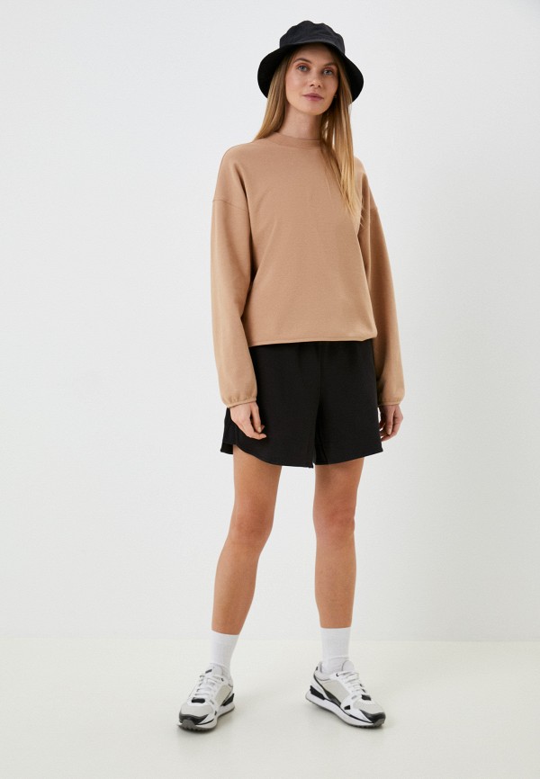 PUMA Свитшот - INFUSE Mock Neck Crew DK Dusty Tan - фото 2