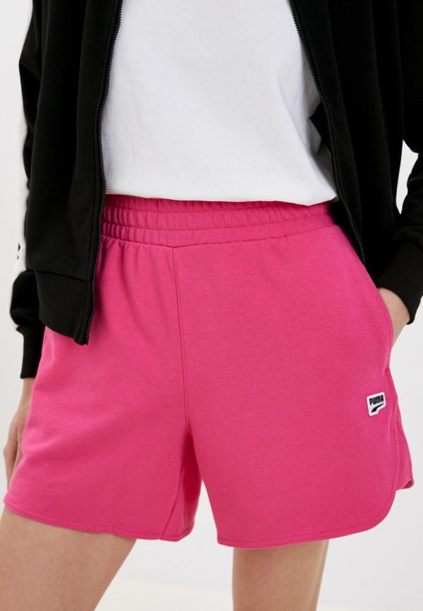 PUMA Шорты спортивные - DOWNTOWN High Waist Shorts TR Glowing Pi - фото 1