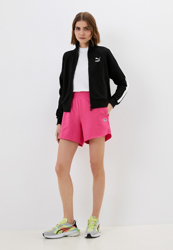 PUMA Шорты спортивные - DOWNTOWN High Waist Shorts TR Glowing Pi - фото 2