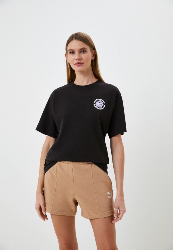 PUMA Футболка - DOWNTOWN Relaxed Graphic Tee PUMA Black - фото 2
