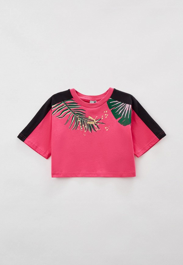 PUMA Футболка - T7 VACAY QUEEN Graphic Tee G Glowing Pin - фото 1