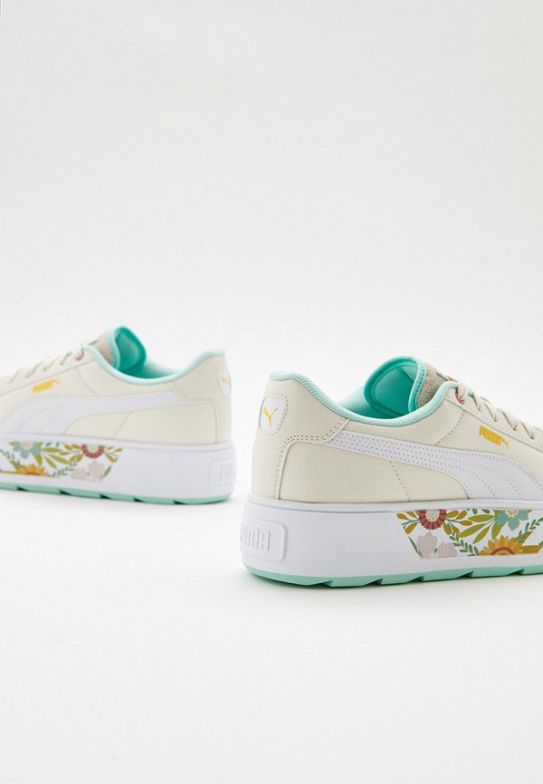 PUMA Кеды - Karmen Wild Garden Vapor Gray-PUMA White - фото 4