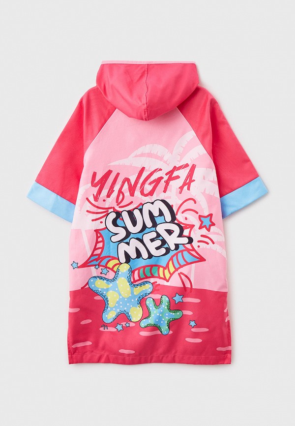Халат домашний Yingfa полотенце Yingfa Kid's Bathrobe, цвет розовый