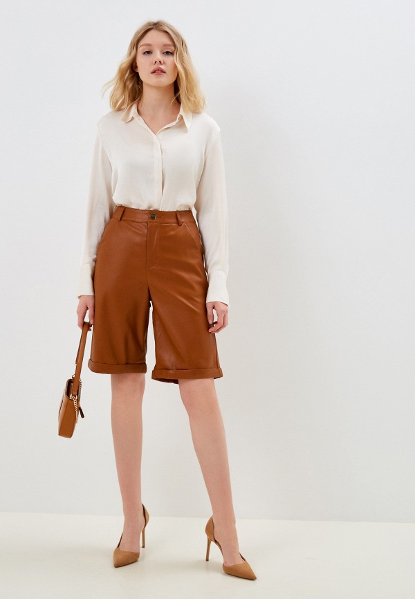 By Swan Шорты кожаные - фото 2