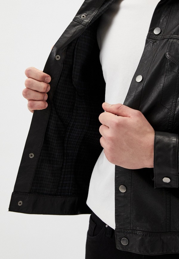 Blouson Куртка кожаная - фото 4