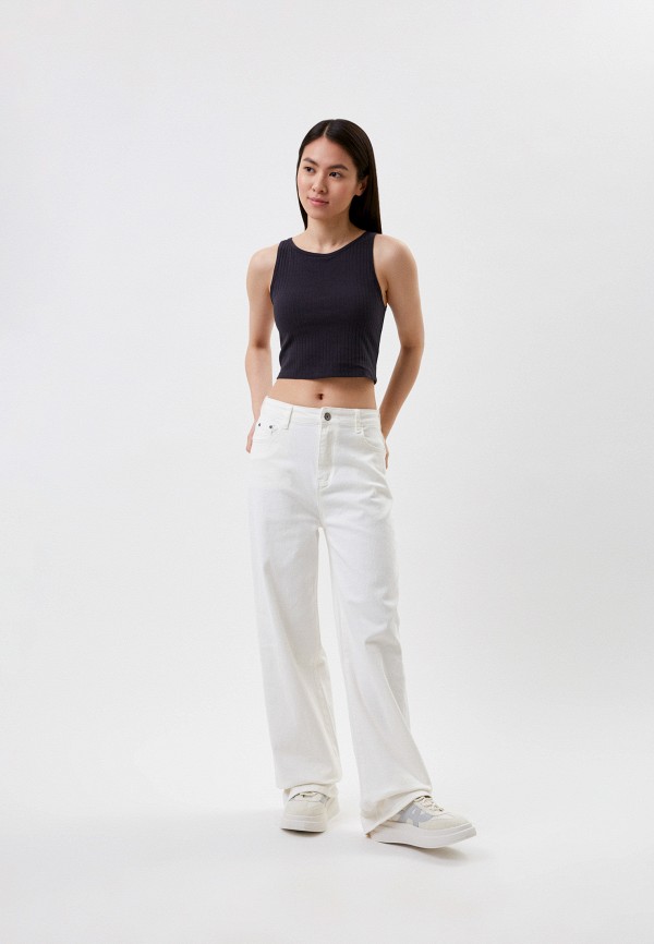 UNIQLO Топ - с бра укороченная - фото 2