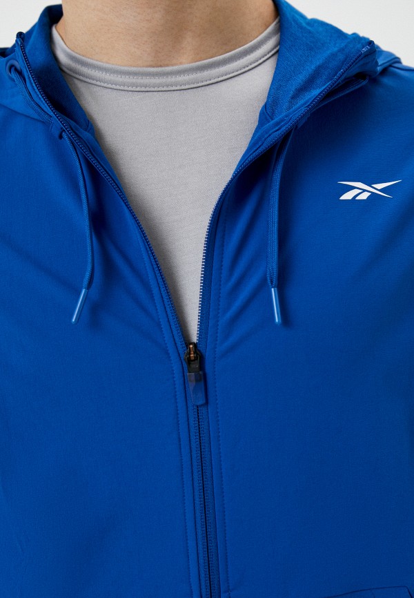 Ветровка Reebok, цвет: синий, RTLACK367901 — купить в интернет-магазине ...