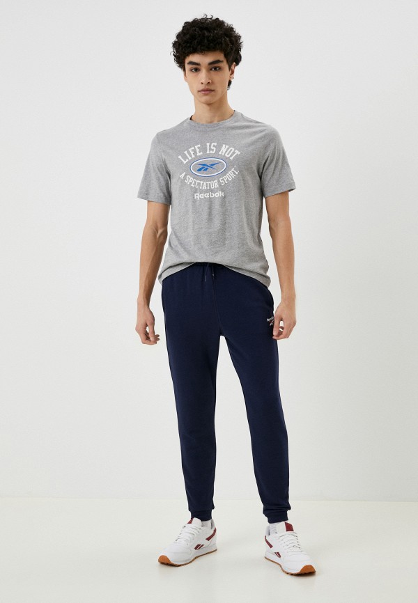 Reebok Брюки спортивные - RI FT LEFT LEG JOGGER - фото 2