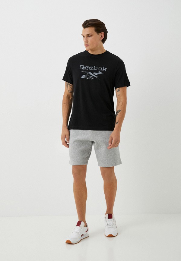 Reebok Шорты спортивные - RI LEFT LEG LOGO SHORT - фото 2