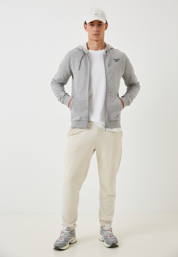 Reebok Толстовка - RI LEFT CHEST LOGO FZ - фото 2