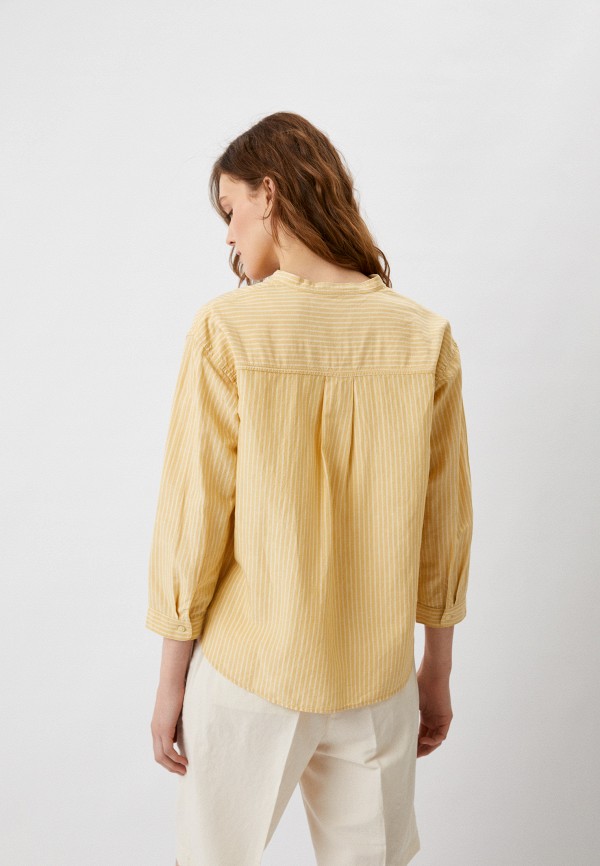 UNIQLO Рубашка - из смесового льна - фото 3